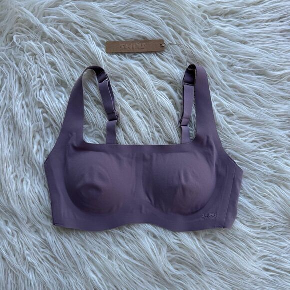 Skims Naked Scoop Bra Mauve Size XXS - Picture 2 of 7